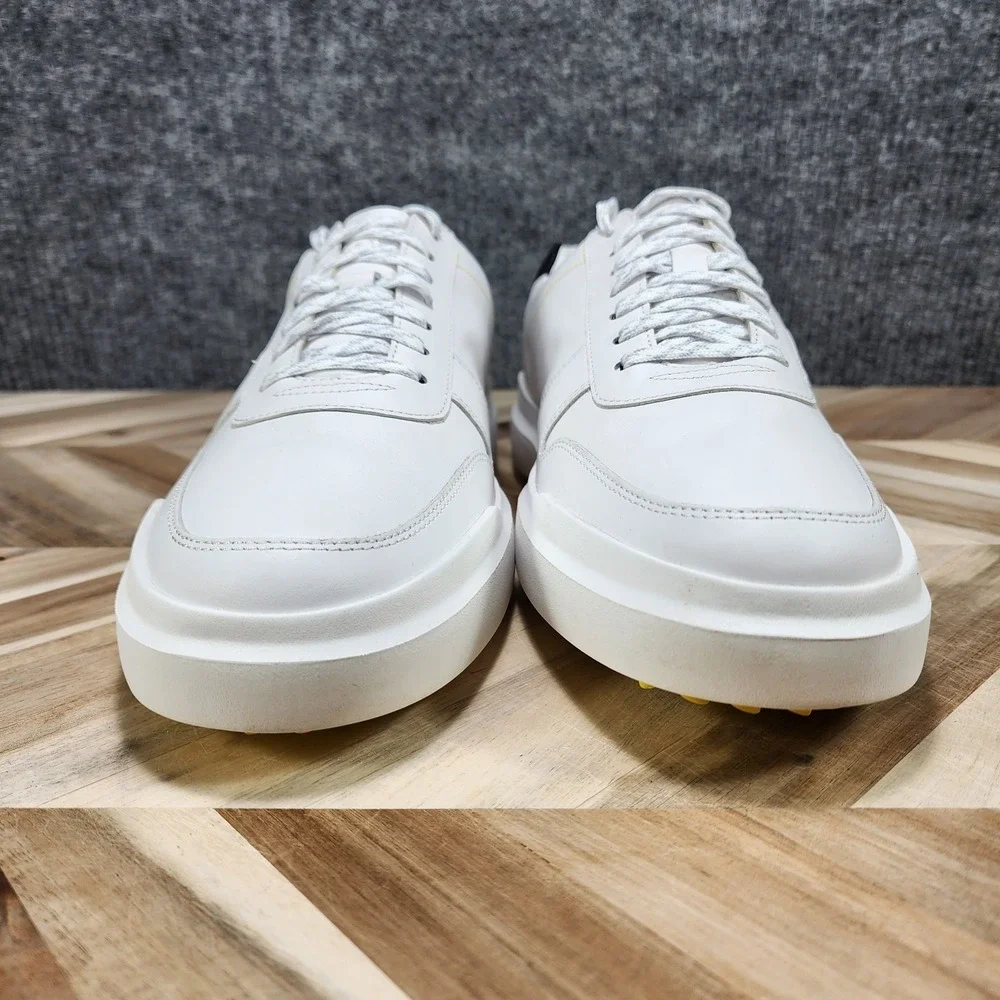 Cole Haan Golf Grand 360 Men's 11.5 White Leather Sneaker Athletic Shoes  C34305